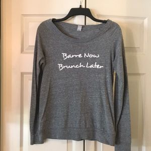 Barre sweatshirt